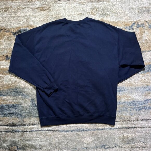 Vintage Ford Built Tough Sweatshirt Navy Blue Men’s L – Graphic Crewneck - Picture 3 of 3